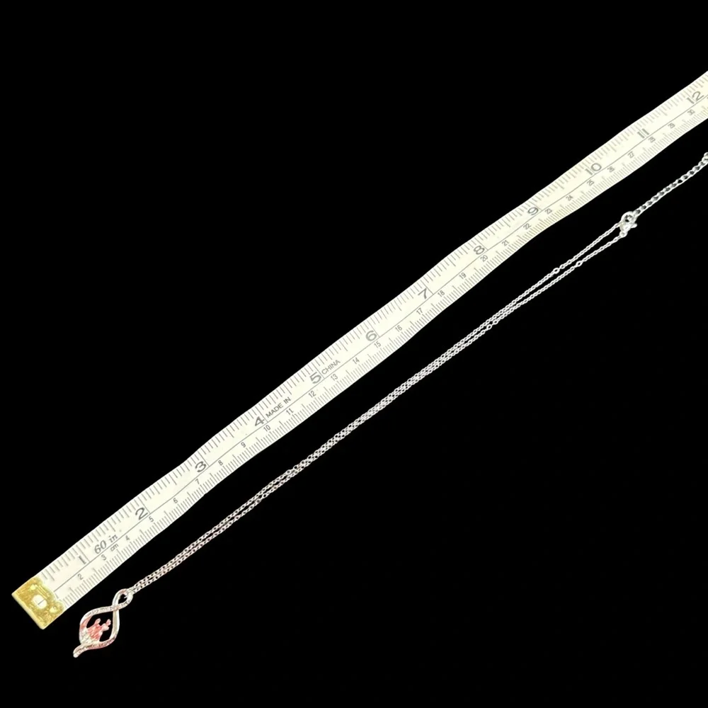 🆕 Forever Mother & Daughter Bond Silver Necklace - Picture 16 of 16